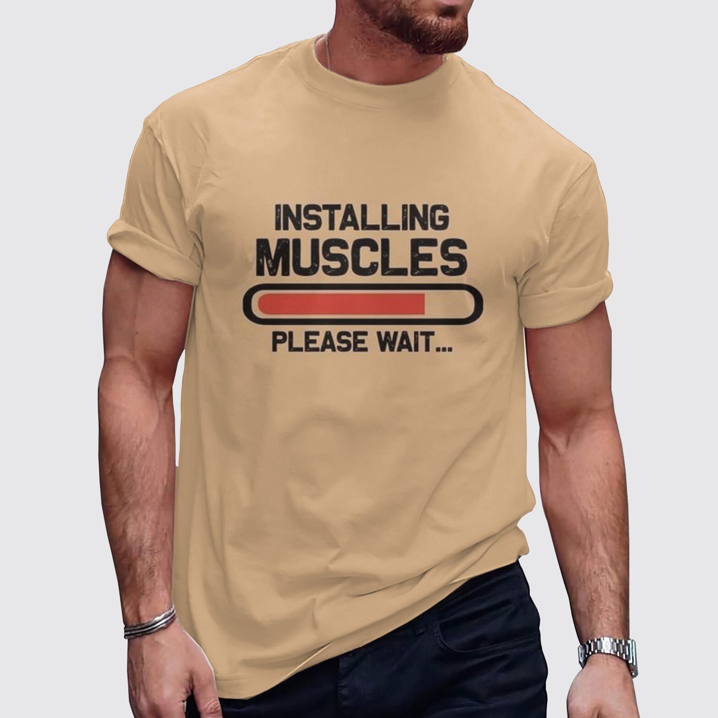 Ultimate Gym T-shirt for Men: Stay Cool and Comfy During Intense Workouts- TT00372