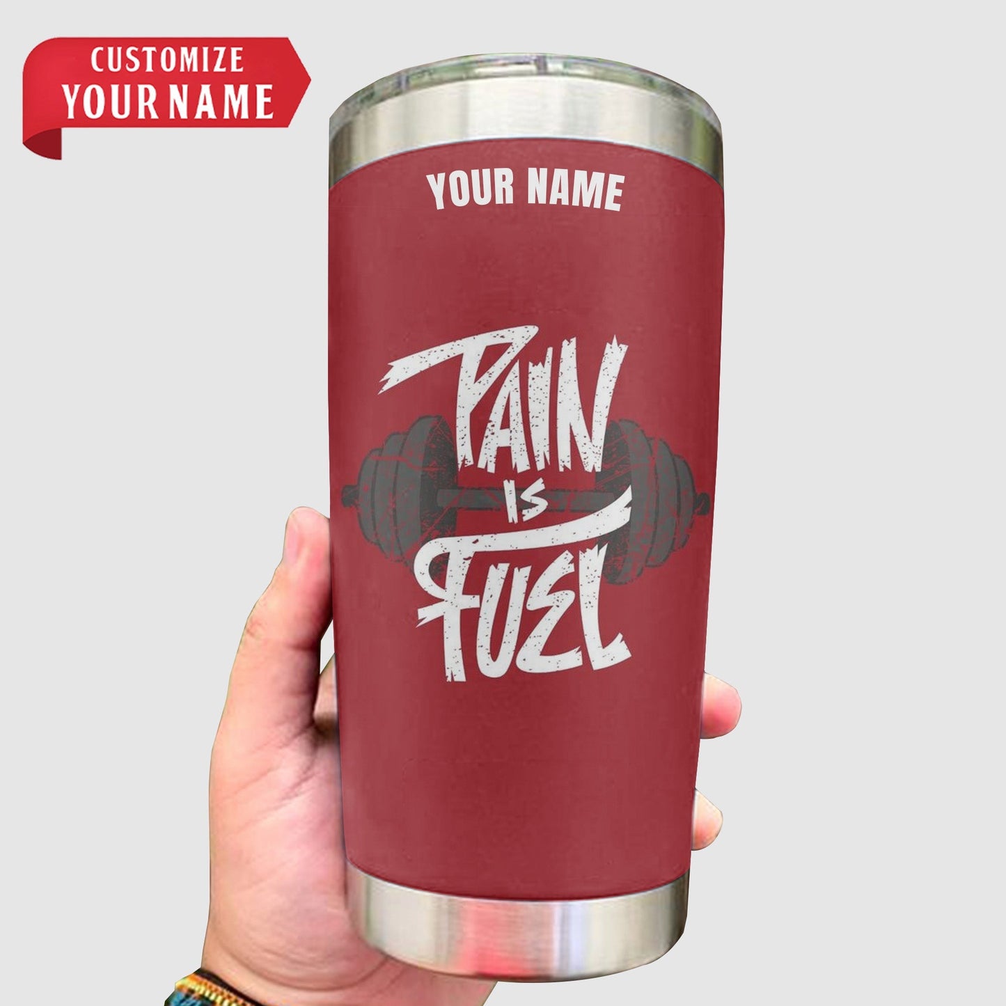 Personalized GymPro Tumblers: Hydration On-the-Go!- TT00404