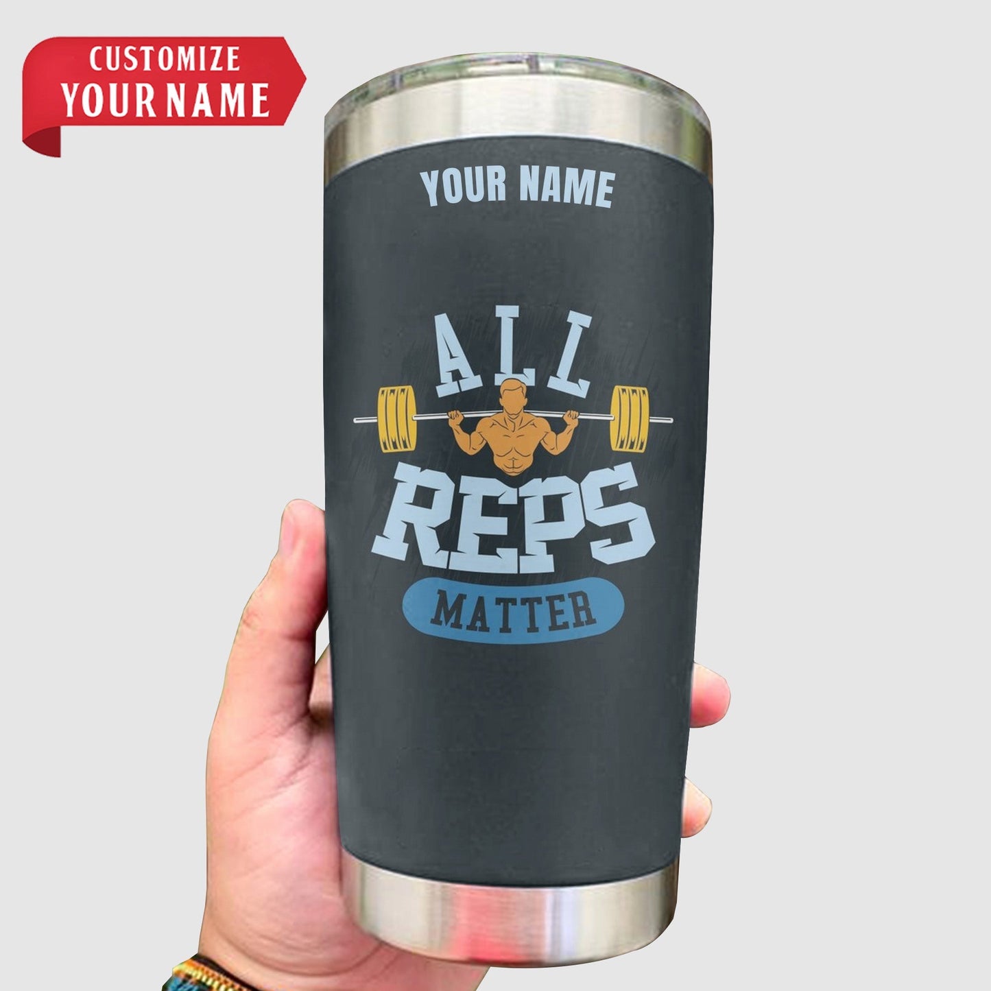 Personalized GymPro Tumblers: Hydration On-the-Go!- TT00436