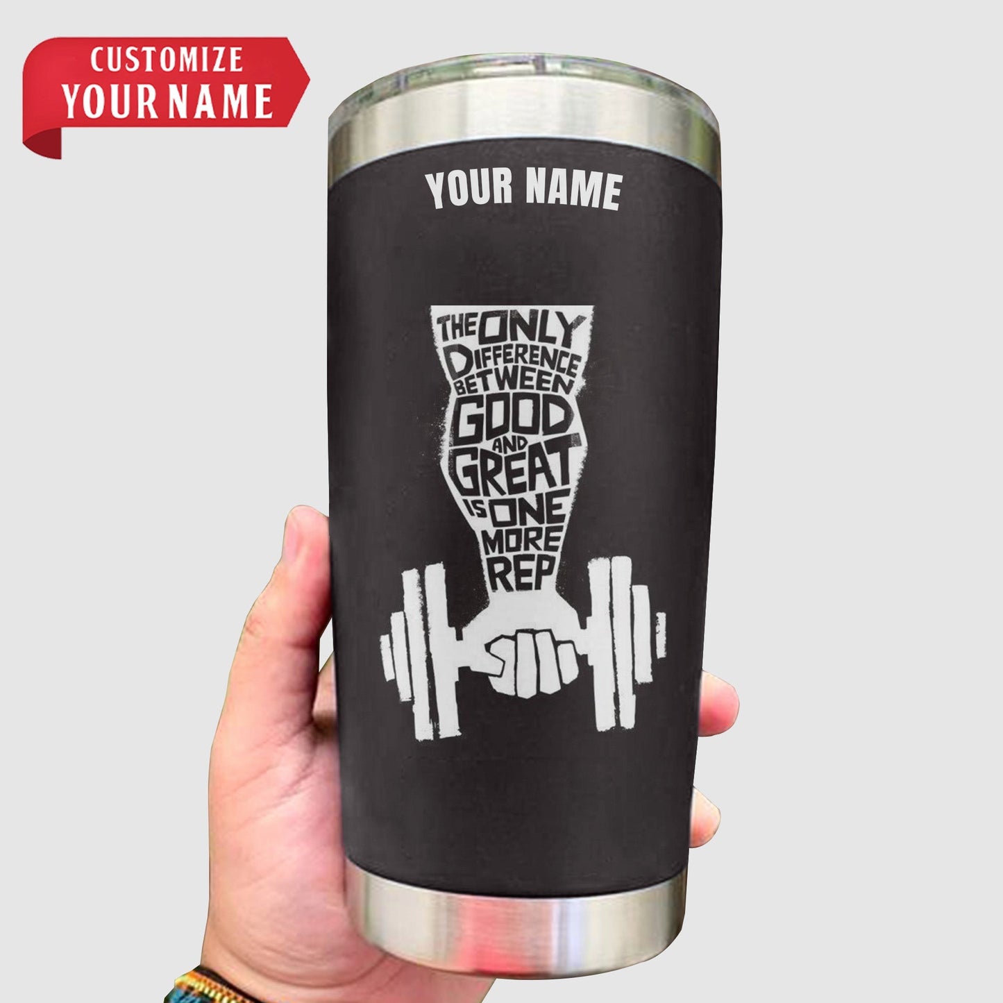 Personalized GymPro Tumblers: Hydration On-the-Go!- TT00439