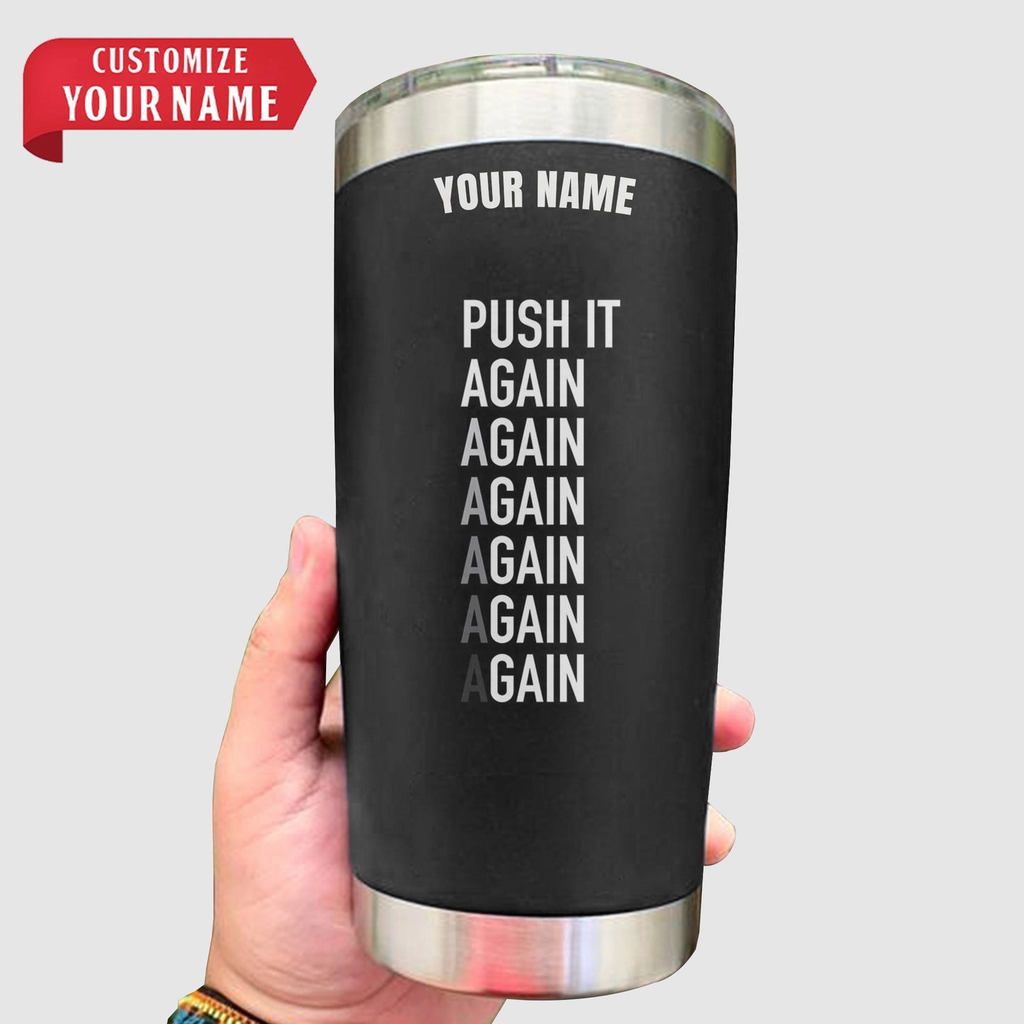 Personalized GymPro Tumblers: Hydration On-the-Go!- TT00444