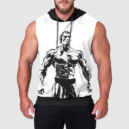 Ultimate Gym Sleeveless Hoodie for Men: Stay Cool and Comfy During Intense Workouts- TT00564