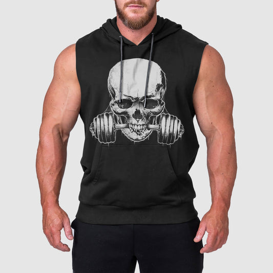 Ultimate Gym Sleeveless Hoodie for Men: Stay Cool and Comfy During Intense Workouts- TT00574