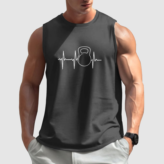 Gym-Ready Round Neck Tank Top- TT00580