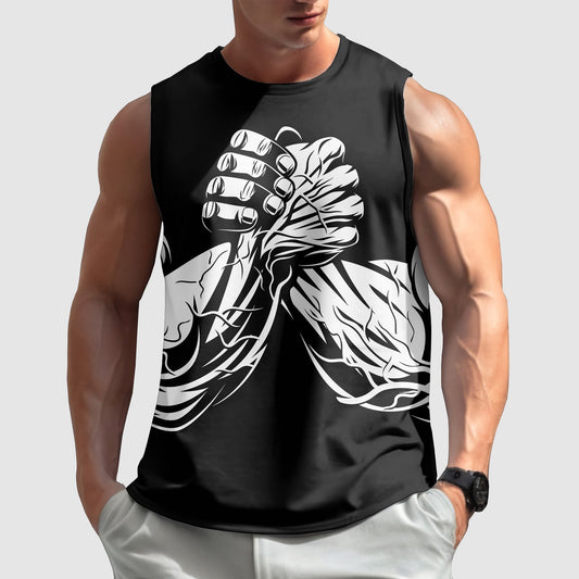 Gym-Ready Round Neck Tank Top- TT00615