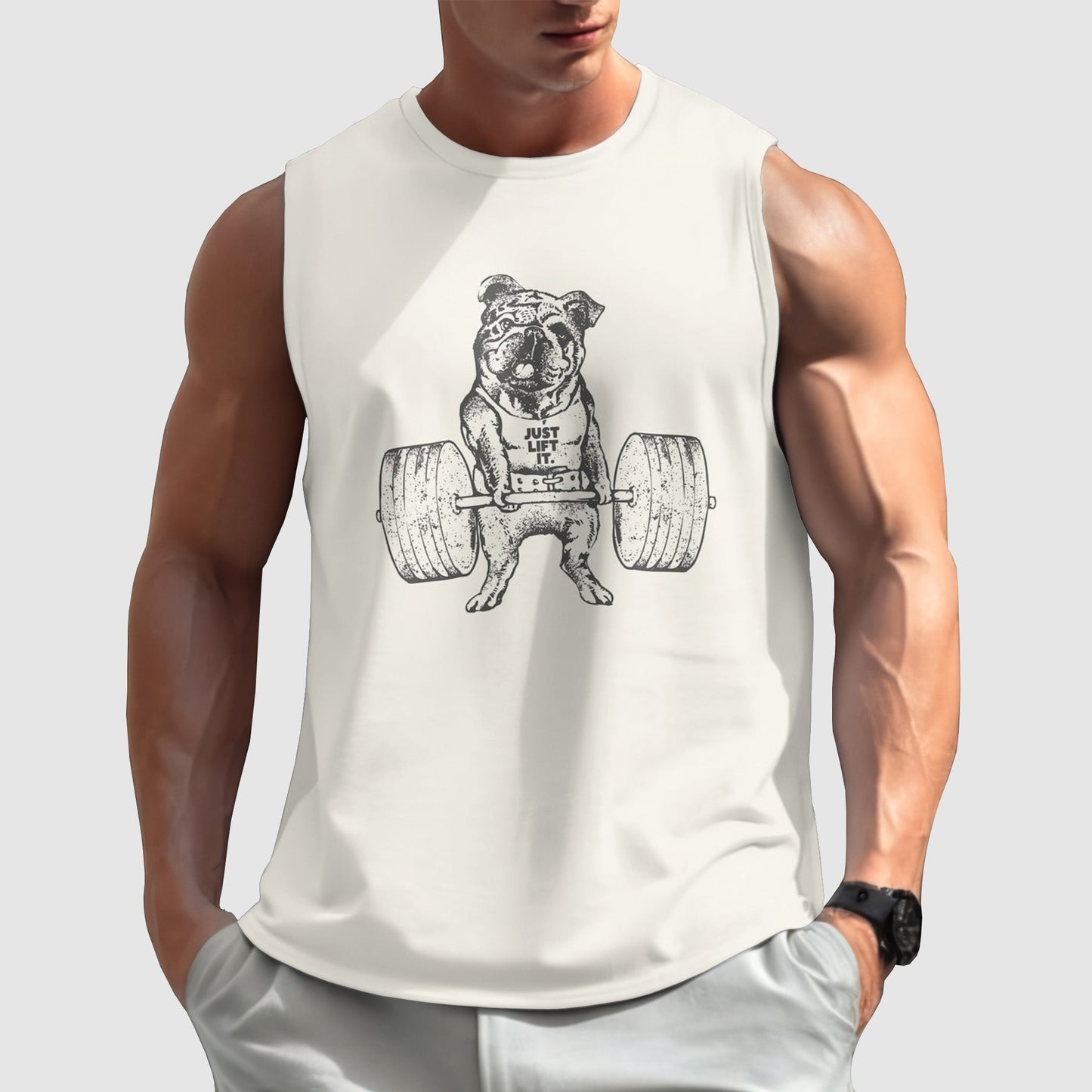 Gym-Ready Round Neck Tank Top- TT00644