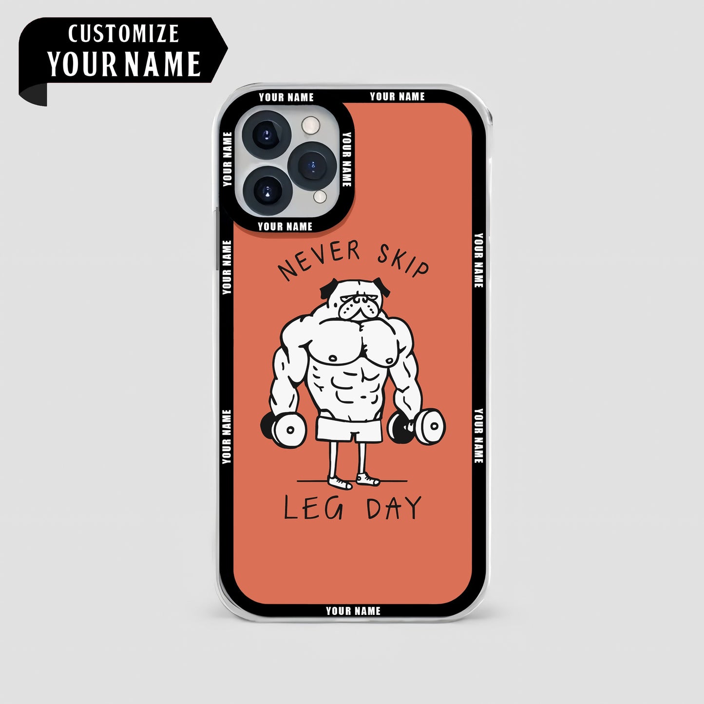 Personalized Phone Case For Gym Enthusiasts- TT00835