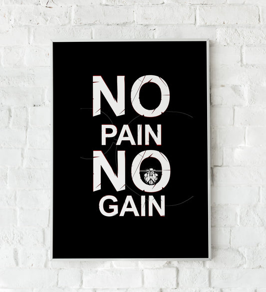 Motivational Gym Canvas Poster- TT00840