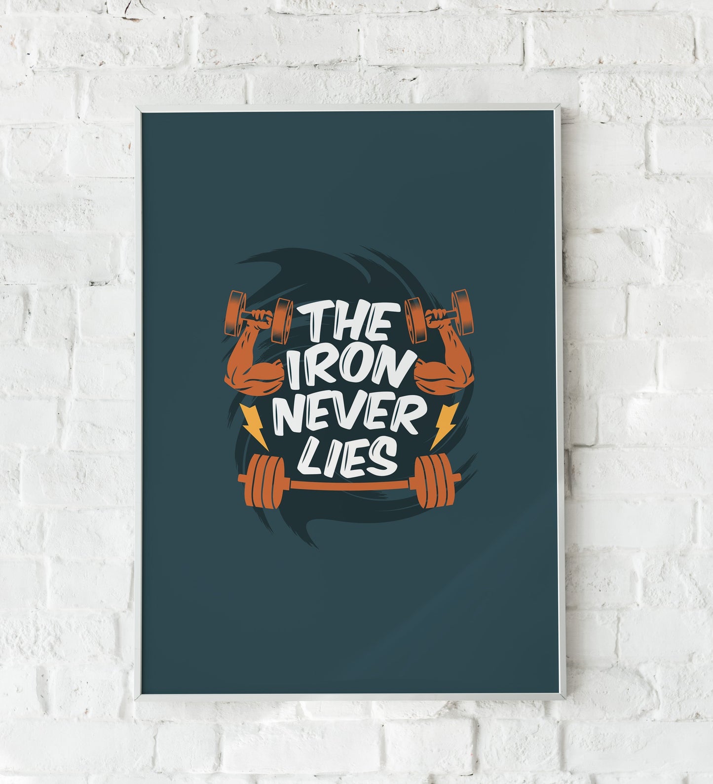 Motivational Gym Canvas Poster- TT00849