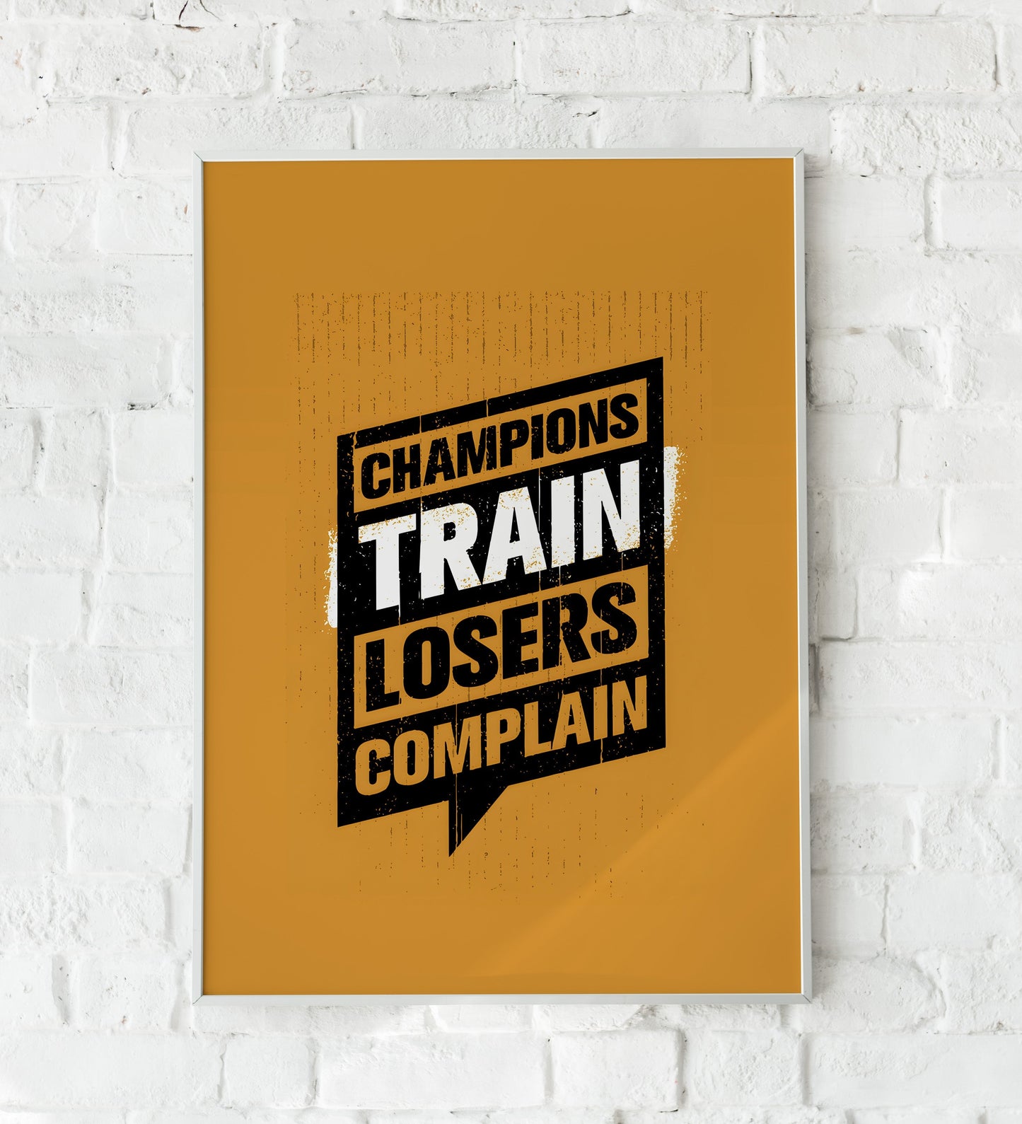 Motivational Gym Canvas Poster- TT00851