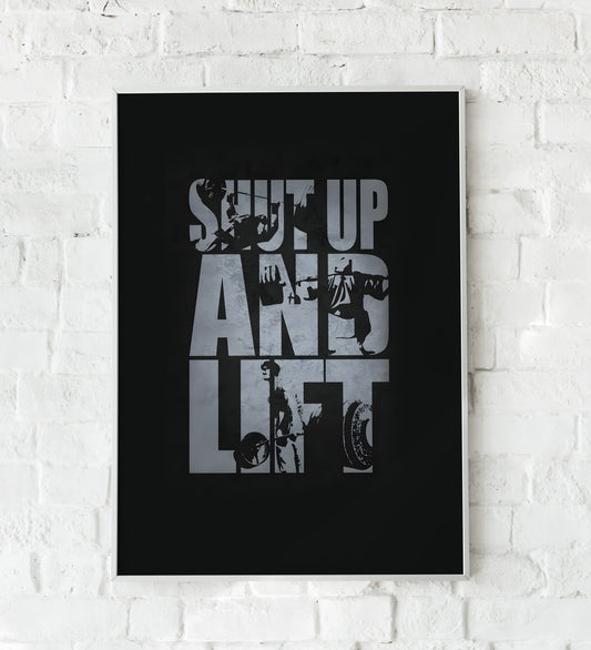 Motivational Gym Canvas Poster- TT00858