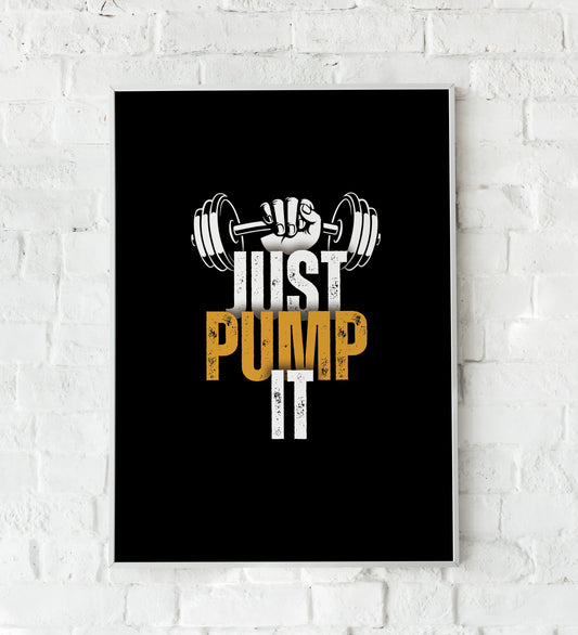 Motivational Gym Canvas Poster- TT00860