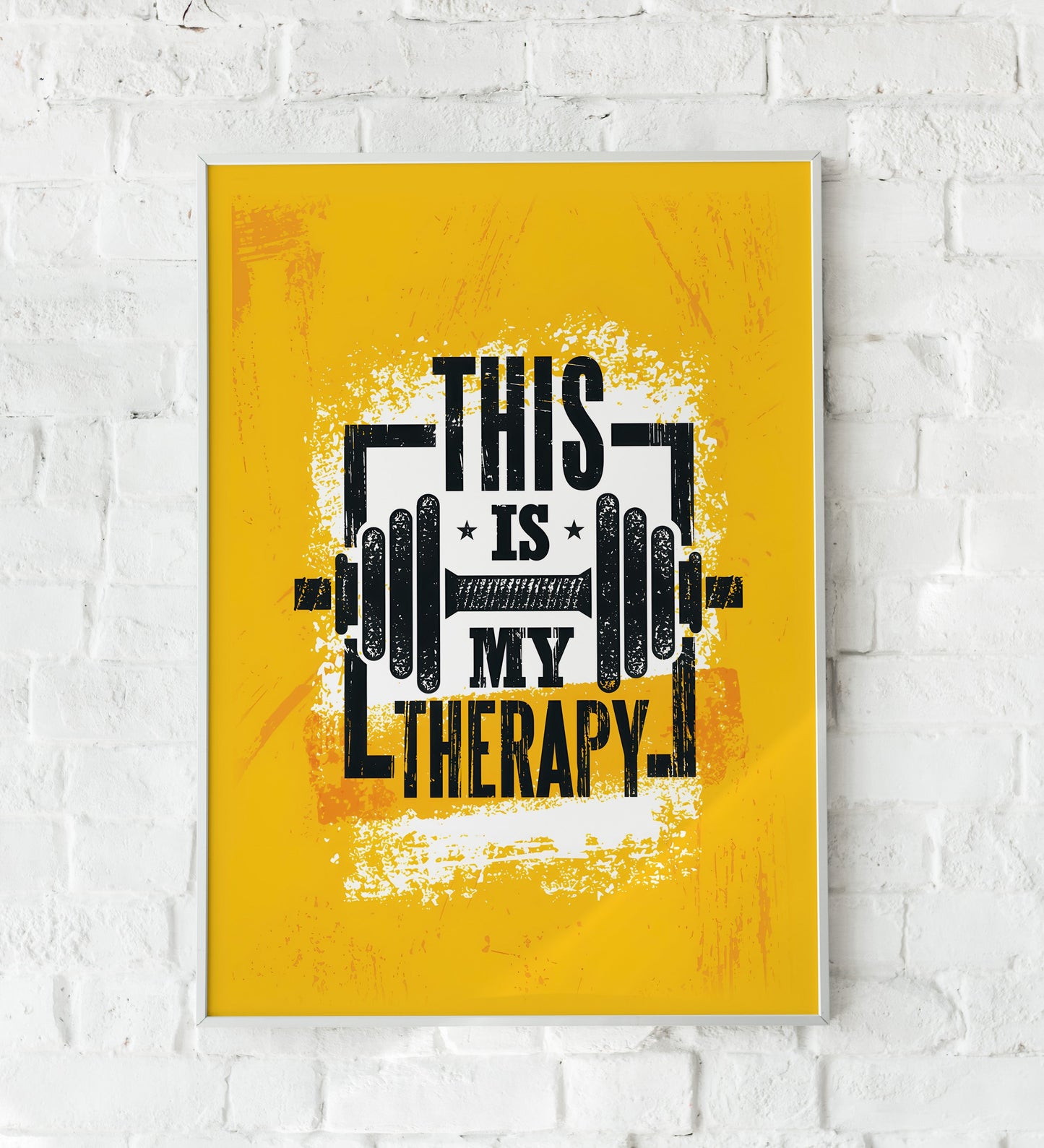 Motivational Gym Canvas Poster- TT00863