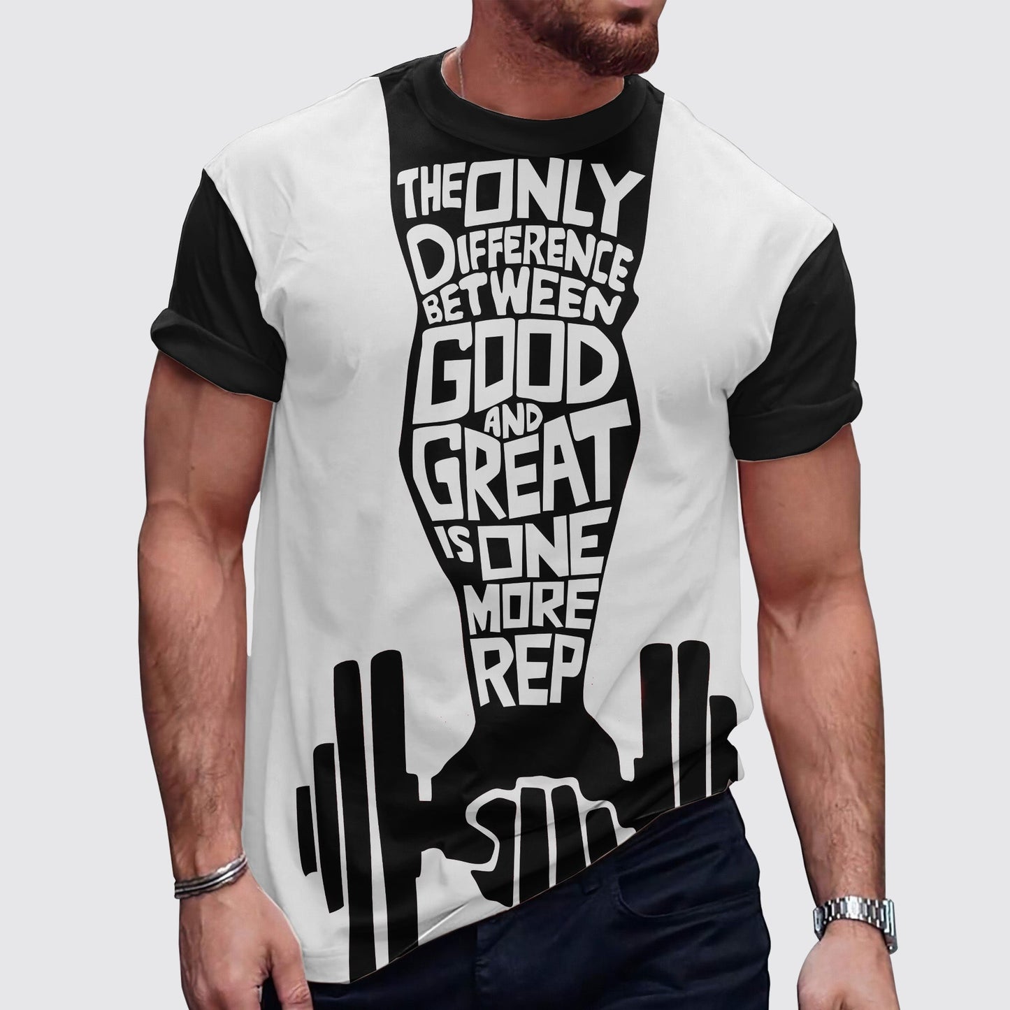 Ultimate Gym T-shirt for Men: Stay Cool and Comfy During Intense Workouts- TT01032