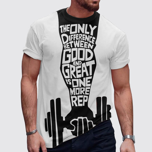 Ultimate Gym T-shirt for Men: Stay Cool and Comfy During Intense Workouts- TT01033