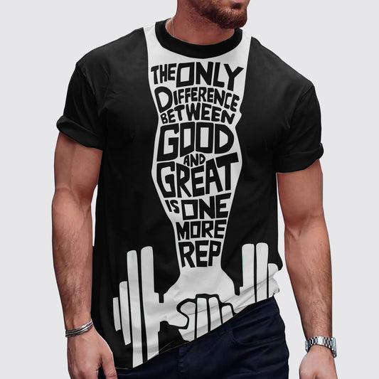 Ultimate Gym T-shirt for Men: Stay Cool and Comfy During Intense Workouts- TT01034