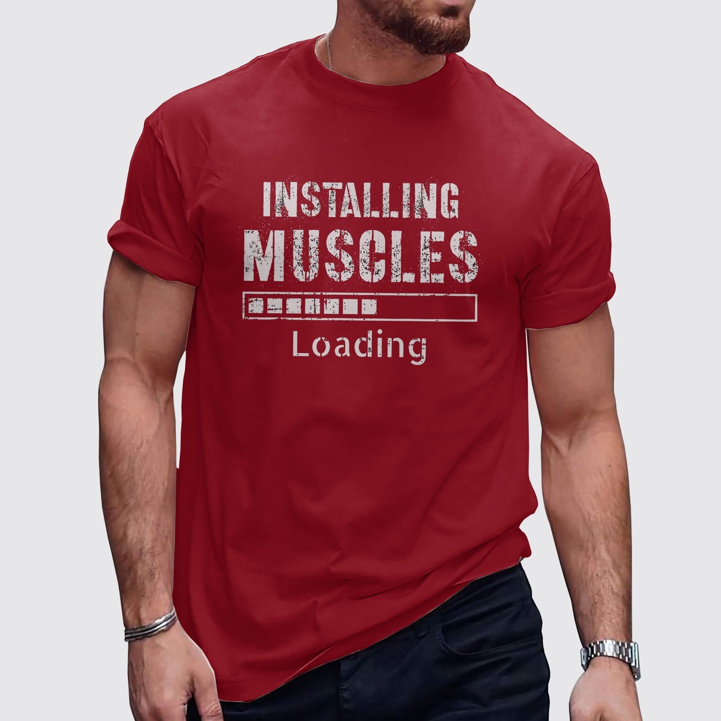 Ultimate Gym T-shirt for Men: Stay Cool and Comfy During Intense Workouts- TT01079