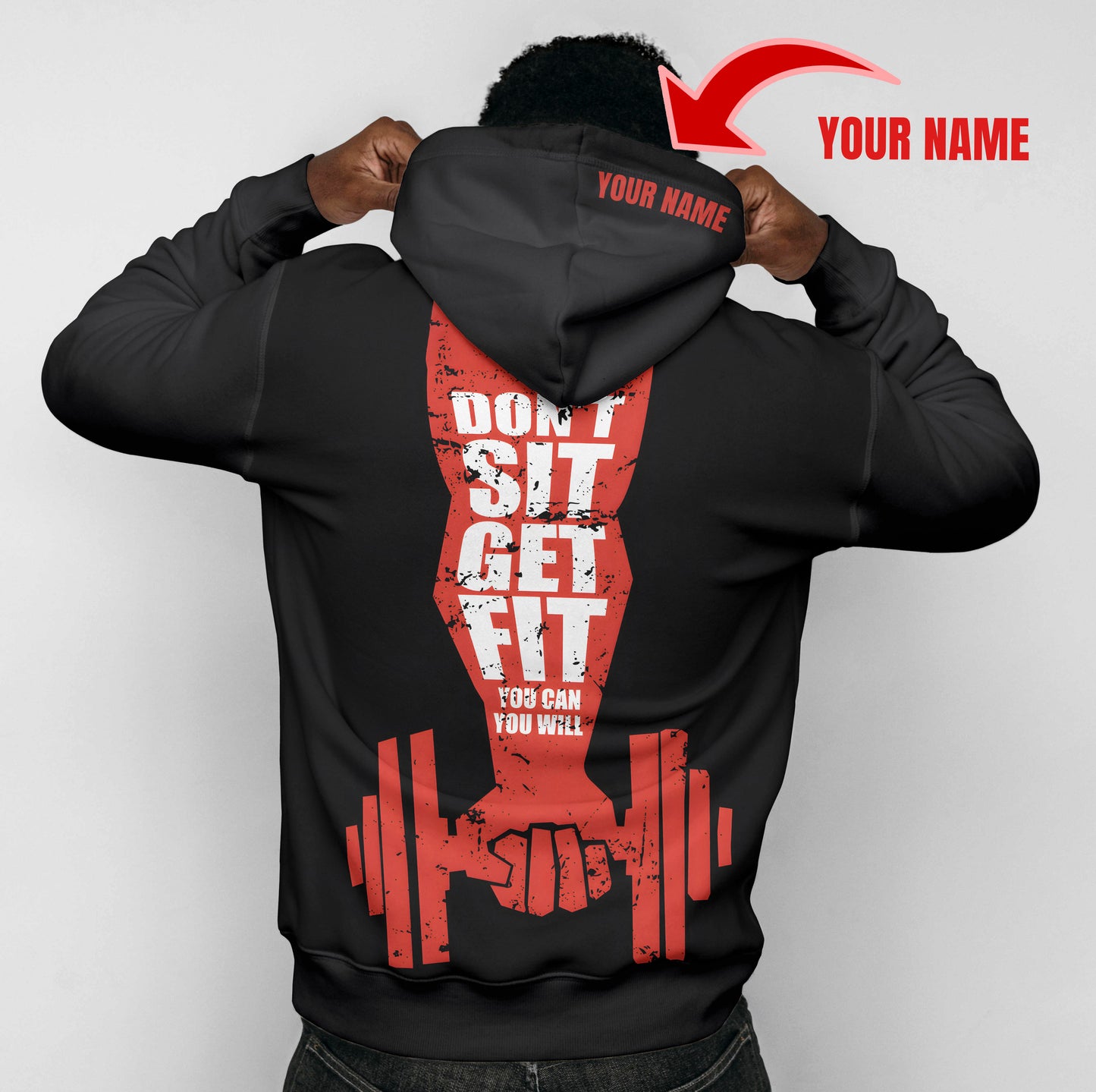 Customized Performance Hoodie for Serious Gym Goers- TT01143