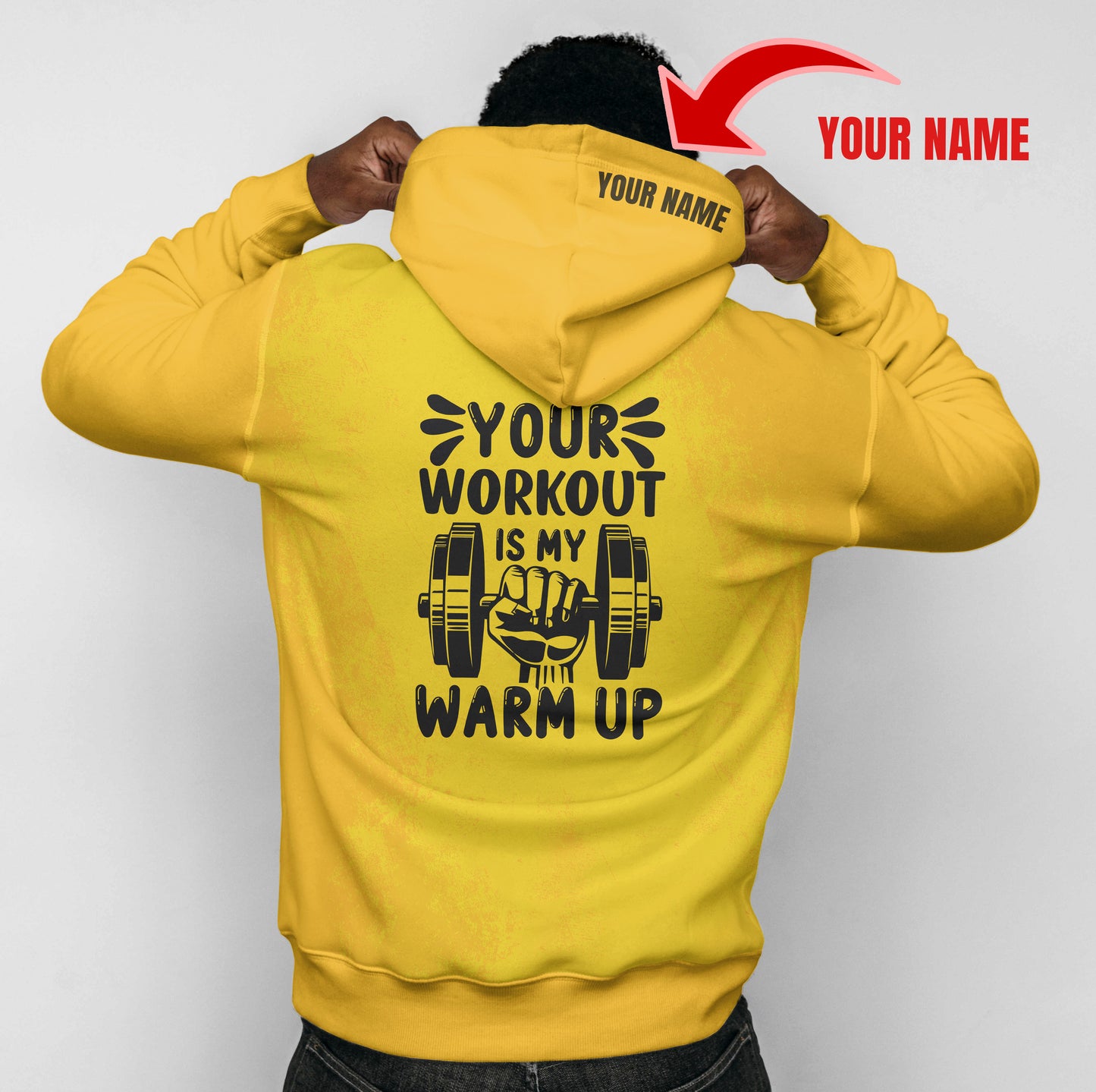 Customized Performance Hoodie for Serious Gym Goers- TT01170