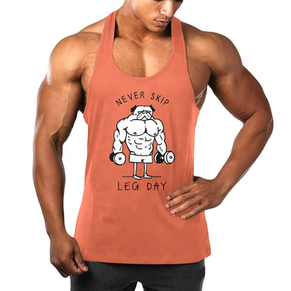 Customizable Bodybuilding Racerback Tank Top- TT01187