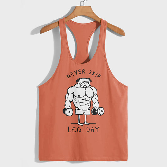 Customizable Bodybuilding Racerback Tank Top- TT01187