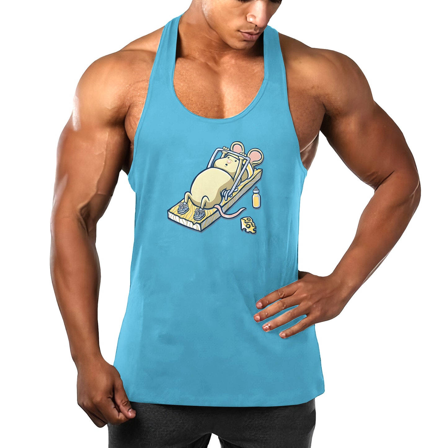 Customizable Bodybuilding Racerback Tank Top- TT01189