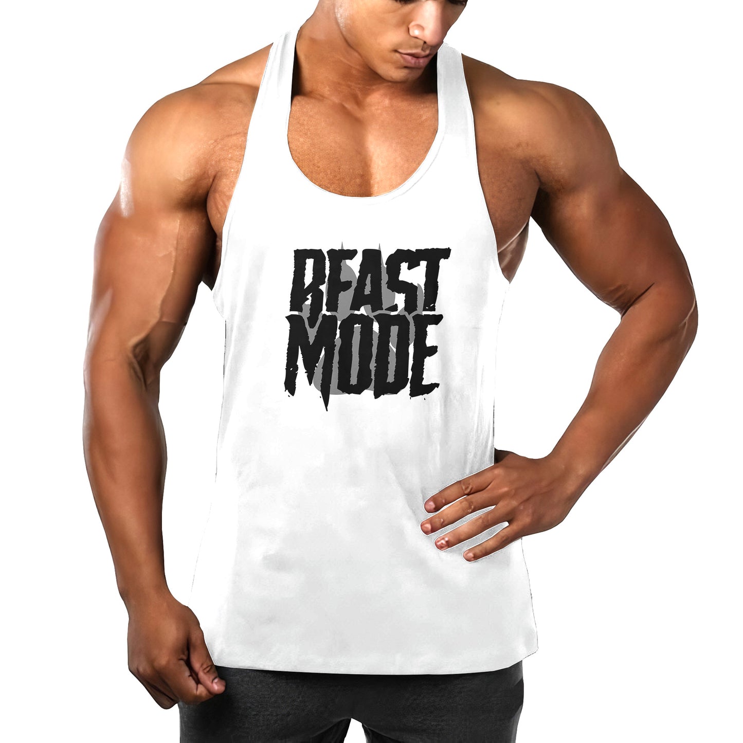 Customizable Bodybuilding Racerback Tank Top- TT01190