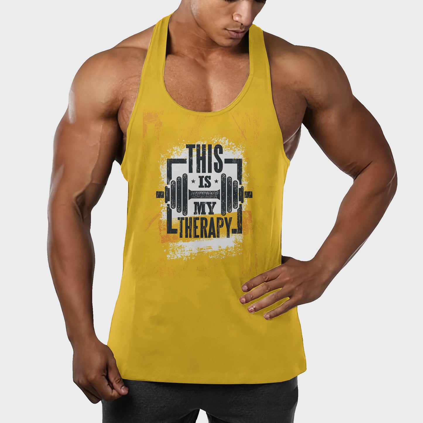 Customizable Bodybuilding Racerback Tank Top- TT01196