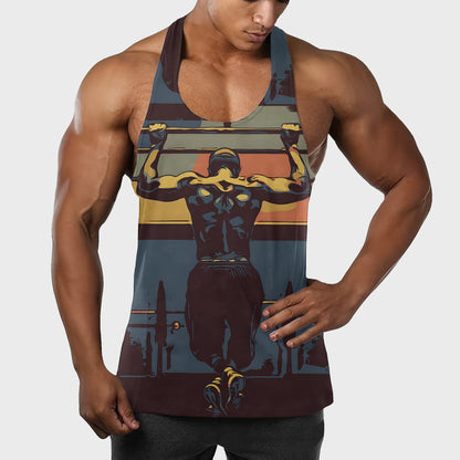 Customizable Bodybuilding Racerback Tank Top- TT01197