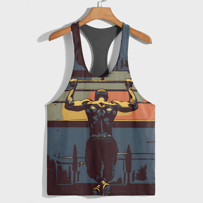 Customizable Bodybuilding Racerback Tank Top- TT01197