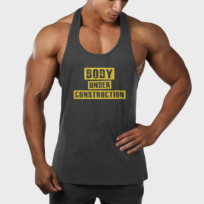 Customizable Bodybuilding Racerback Tank Top- TT01200