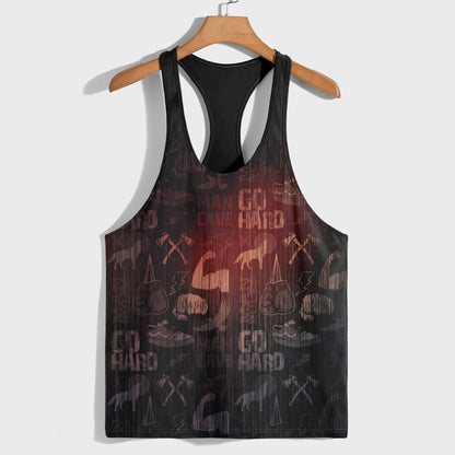 Customizable Bodybuilding Racerback Tank Top- TT01211