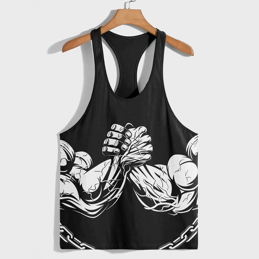 Customizable Bodybuilding Racerback Tank Top- TT01214