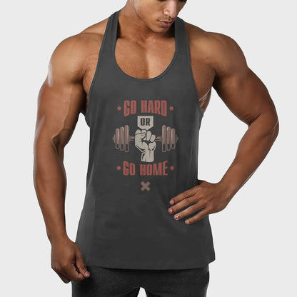 Customizable Bodybuilding Racerback Tank Top- TT01217