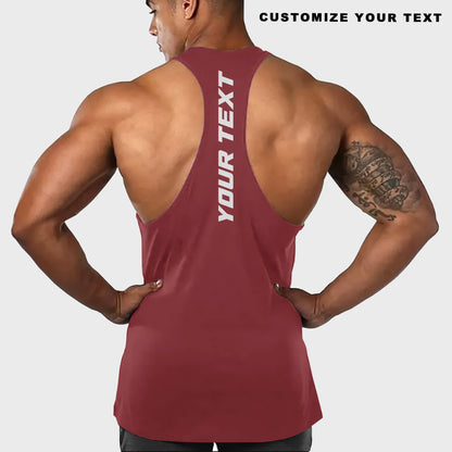 Customizable Bodybuilding Racerback Tank Top- TT01220