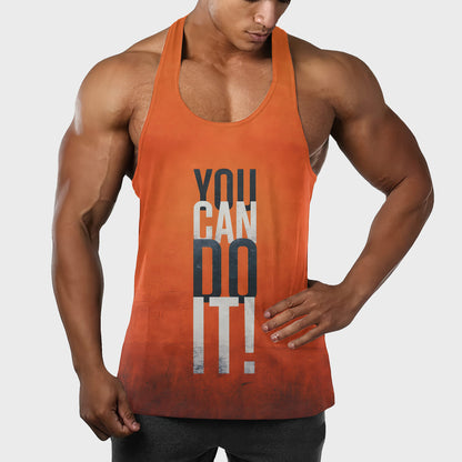 Customizable Bodybuilding Racerback Tank Top- TT01221