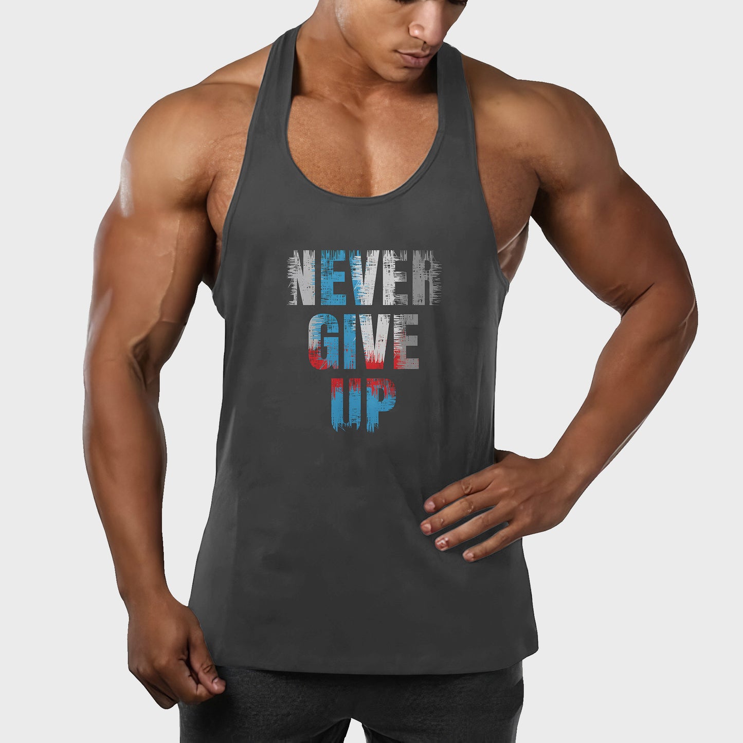 Customizable Bodybuilding Racerback Tank Top- TT01222