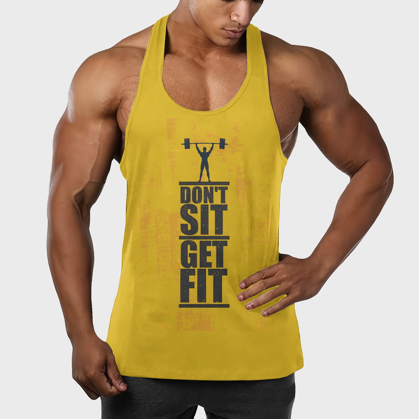 Customizable Bodybuilding Racerback Tank Top- TT01224