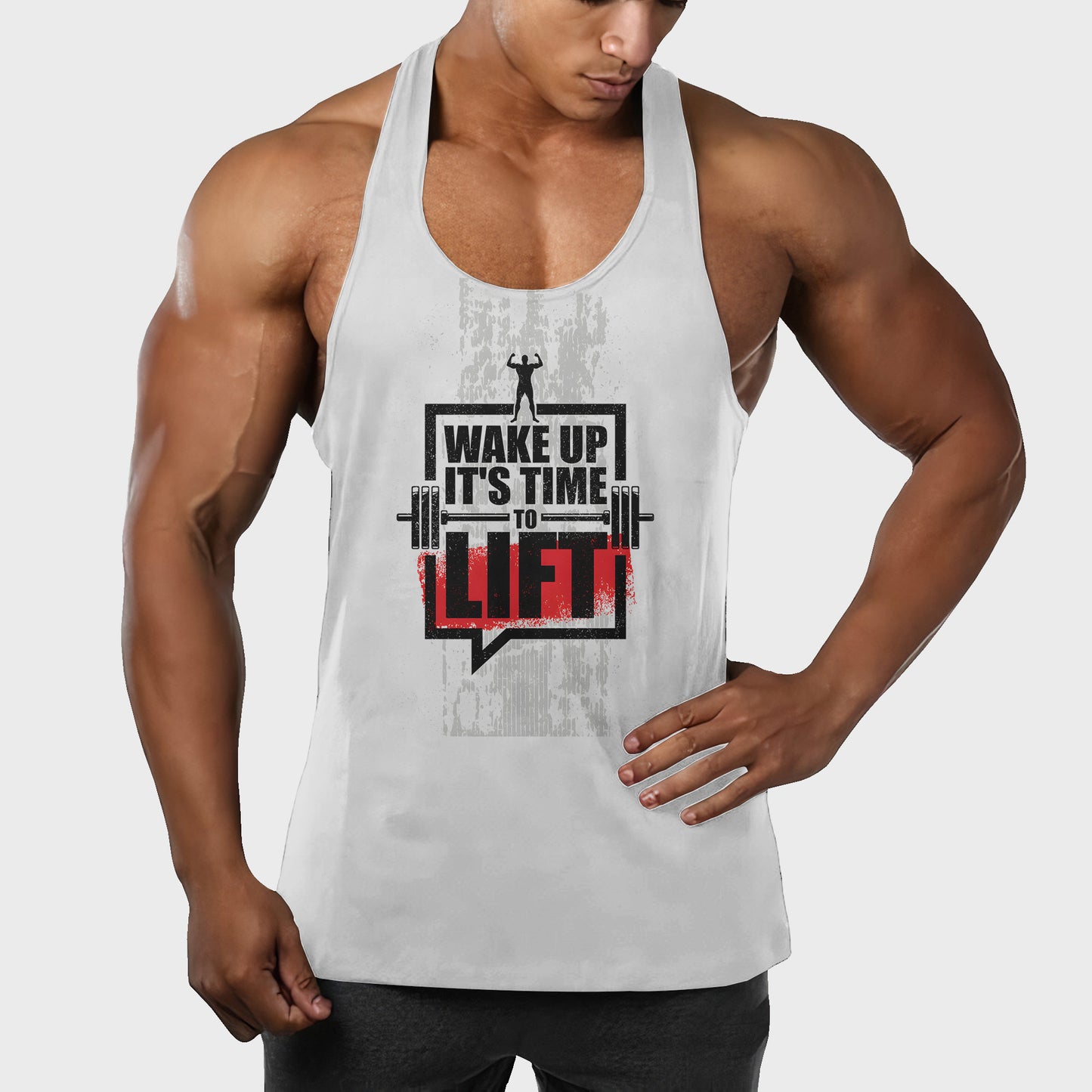 Customizable Bodybuilding Racerback Tank Top- TT01232