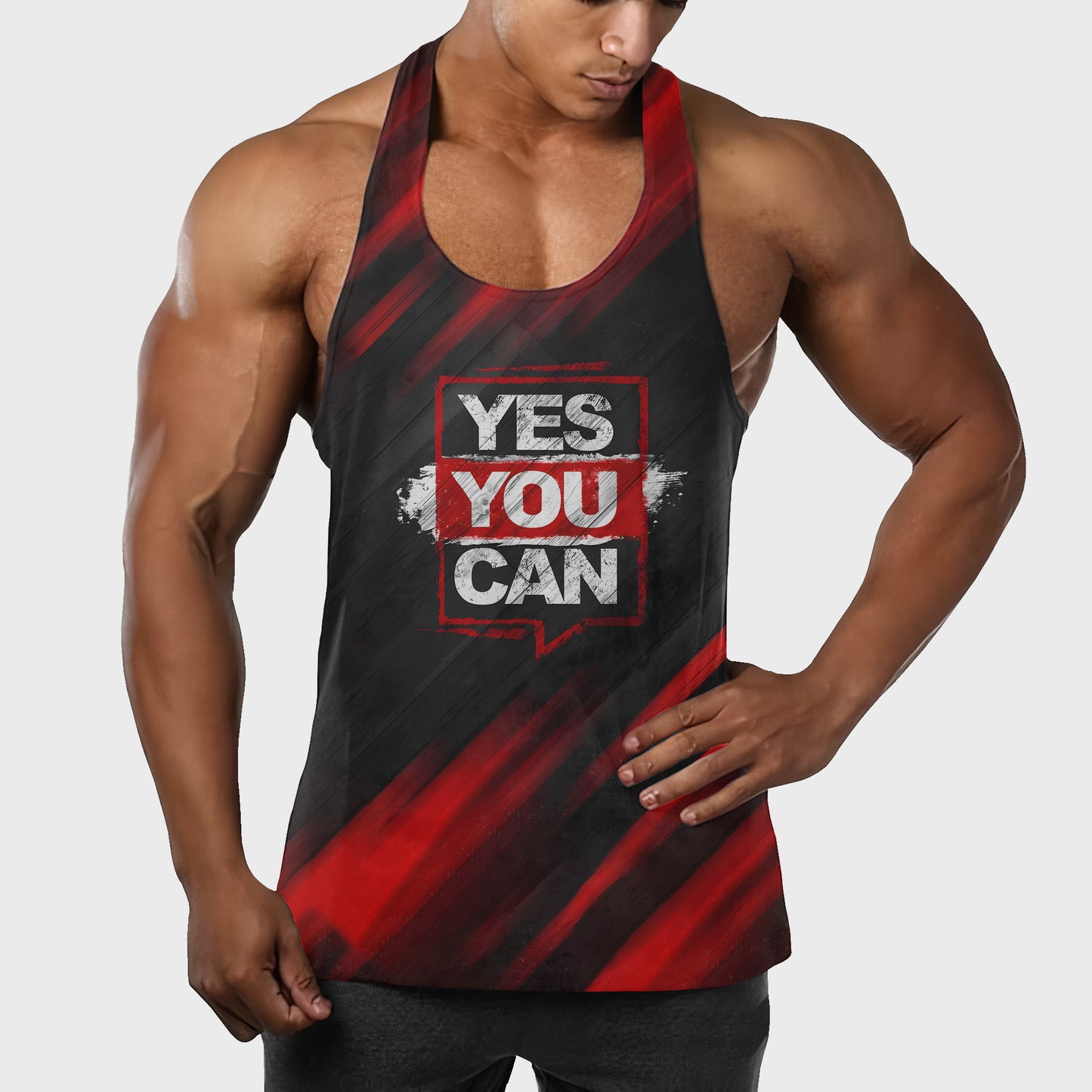 Customizable Bodybuilding Racerback Tank Top- TT01234