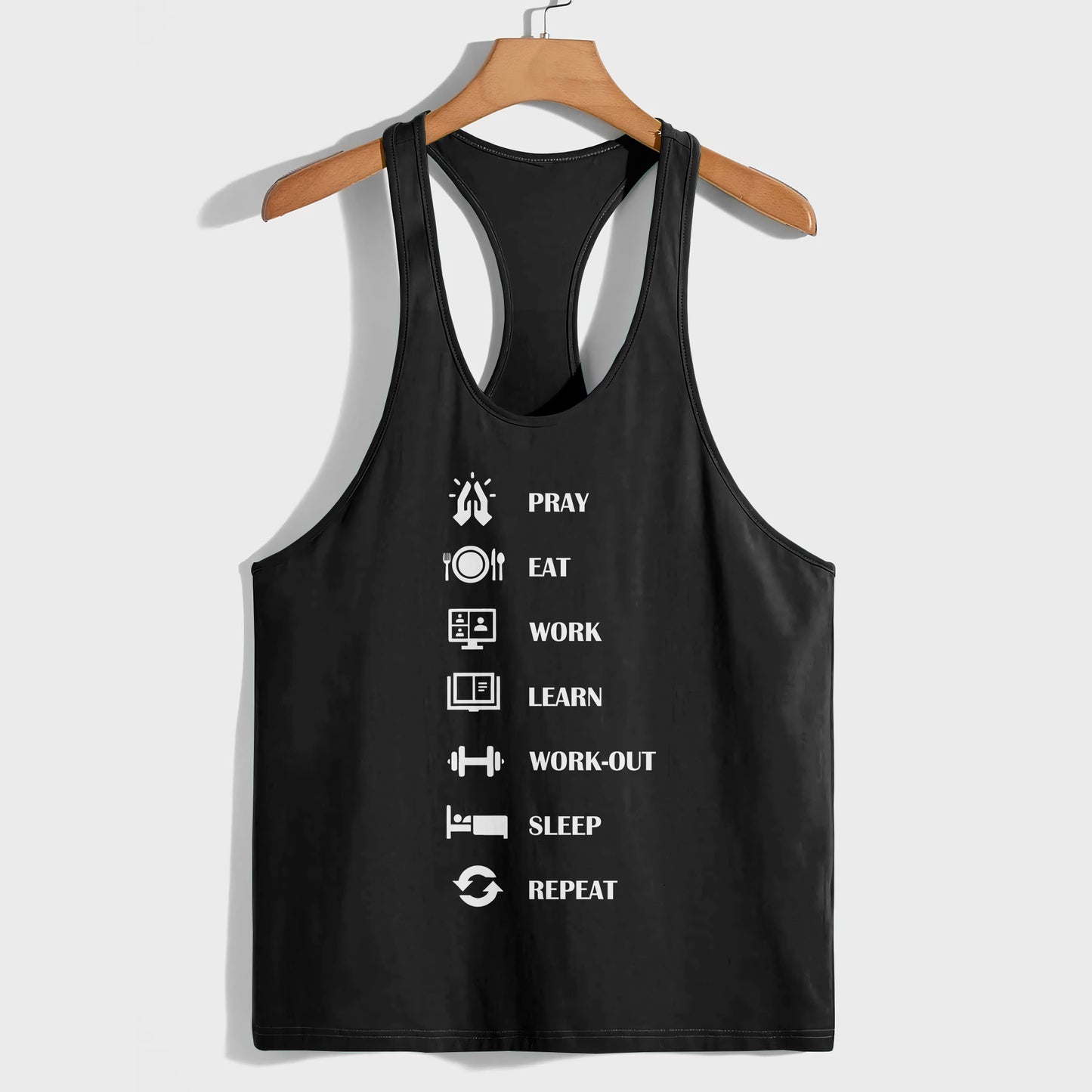 Customizable Bodybuilding Racerback Tank Top- TT01251