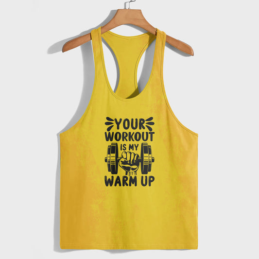 Customizable Bodybuilding Racerback Tank Top- TT01252