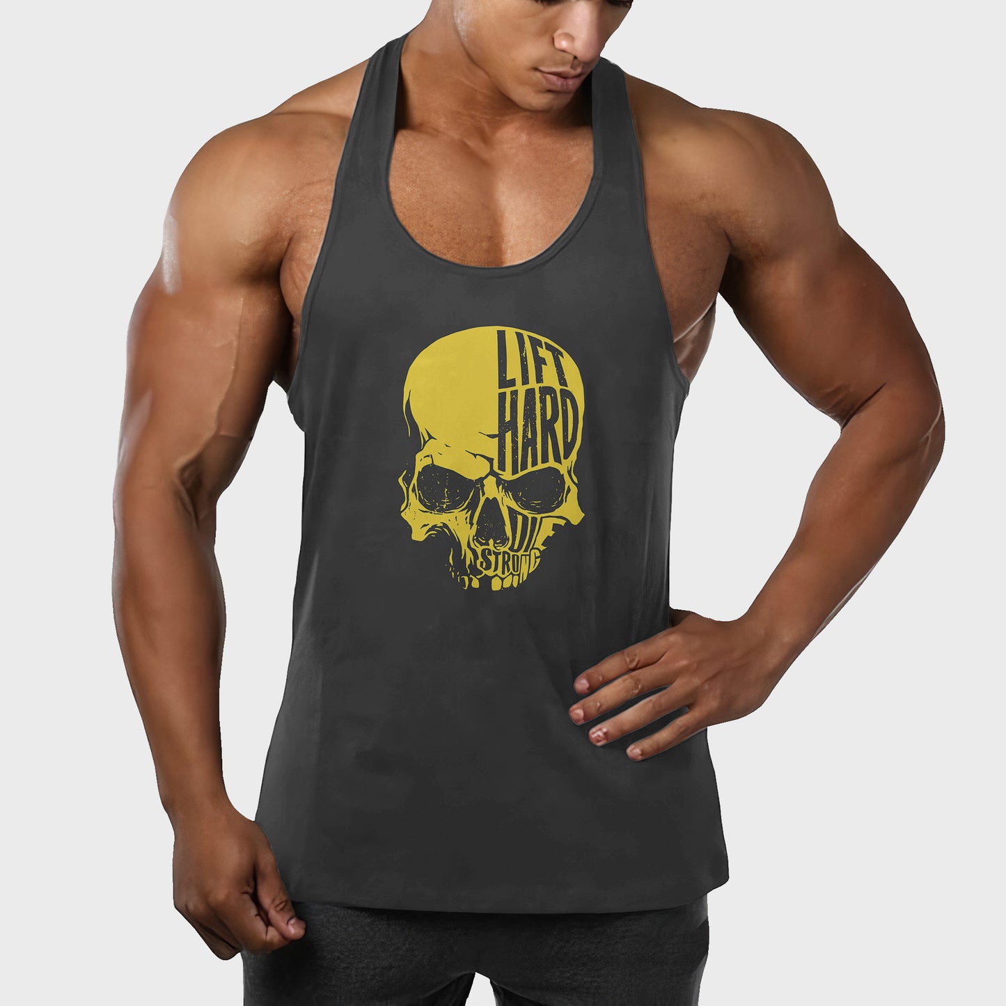 Customizable Bodybuilding Racerback Tank Top- TT01253