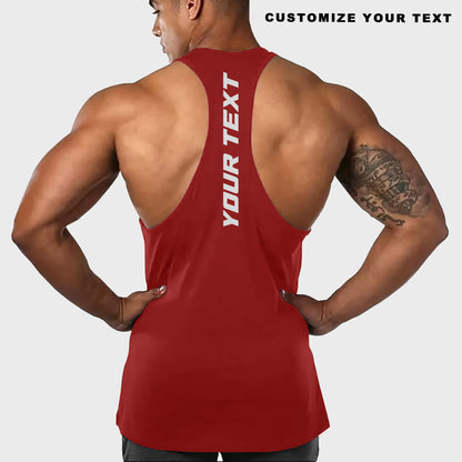 Customizable Bodybuilding Racerback Tank Top- TT01256