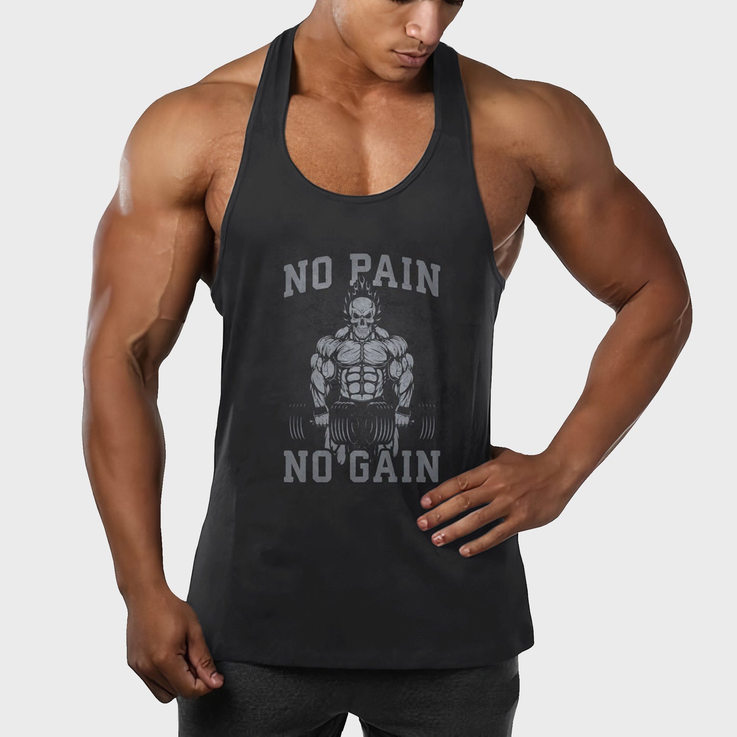 Customizable Bodybuilding Racerback Tank Top- TT01388