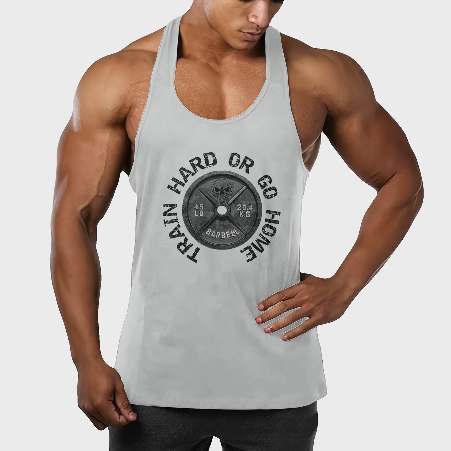 Customizable Bodybuilding Racerback Tank Top- TT01389