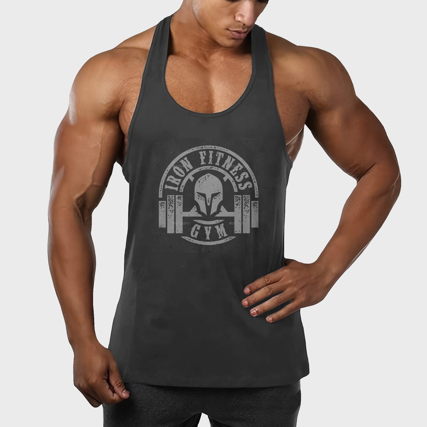 Customizable Bodybuilding Racerback Tank Top- TT01390