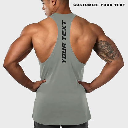 Customizable Bodybuilding Racerback Tank Top- TT01391