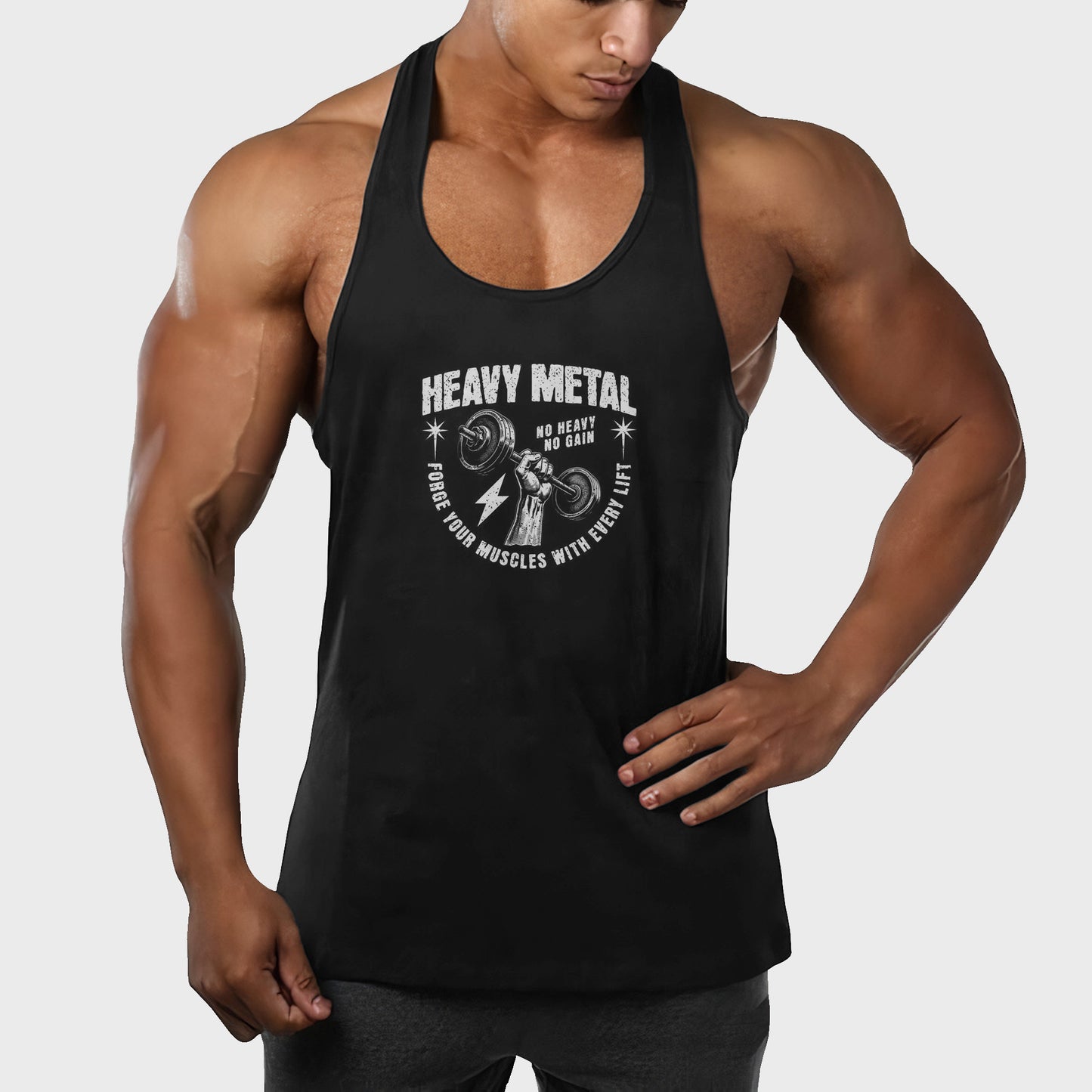 Customizable Bodybuilding Racerback Tank Top- TT01417