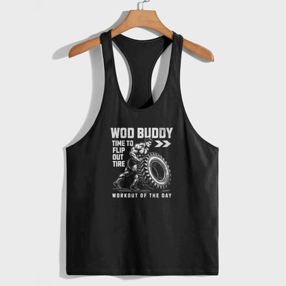 Customizable Bodybuilding Racerback Tank Top- TT01419